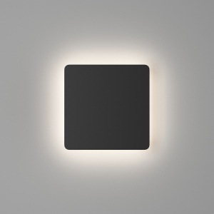  LED светильник настенный LWA807A-BL-WW Черный 12Вт 3000 002810 DesignLed