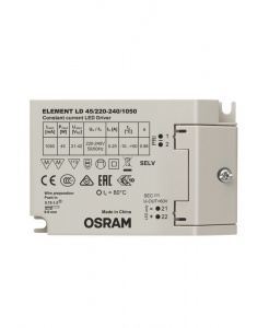 Светодиодный драйвер Osram ELEMENT LD 45/220-240/1050mA  22-45W  21-42V   103x67x30mm  IP20 4052899947122